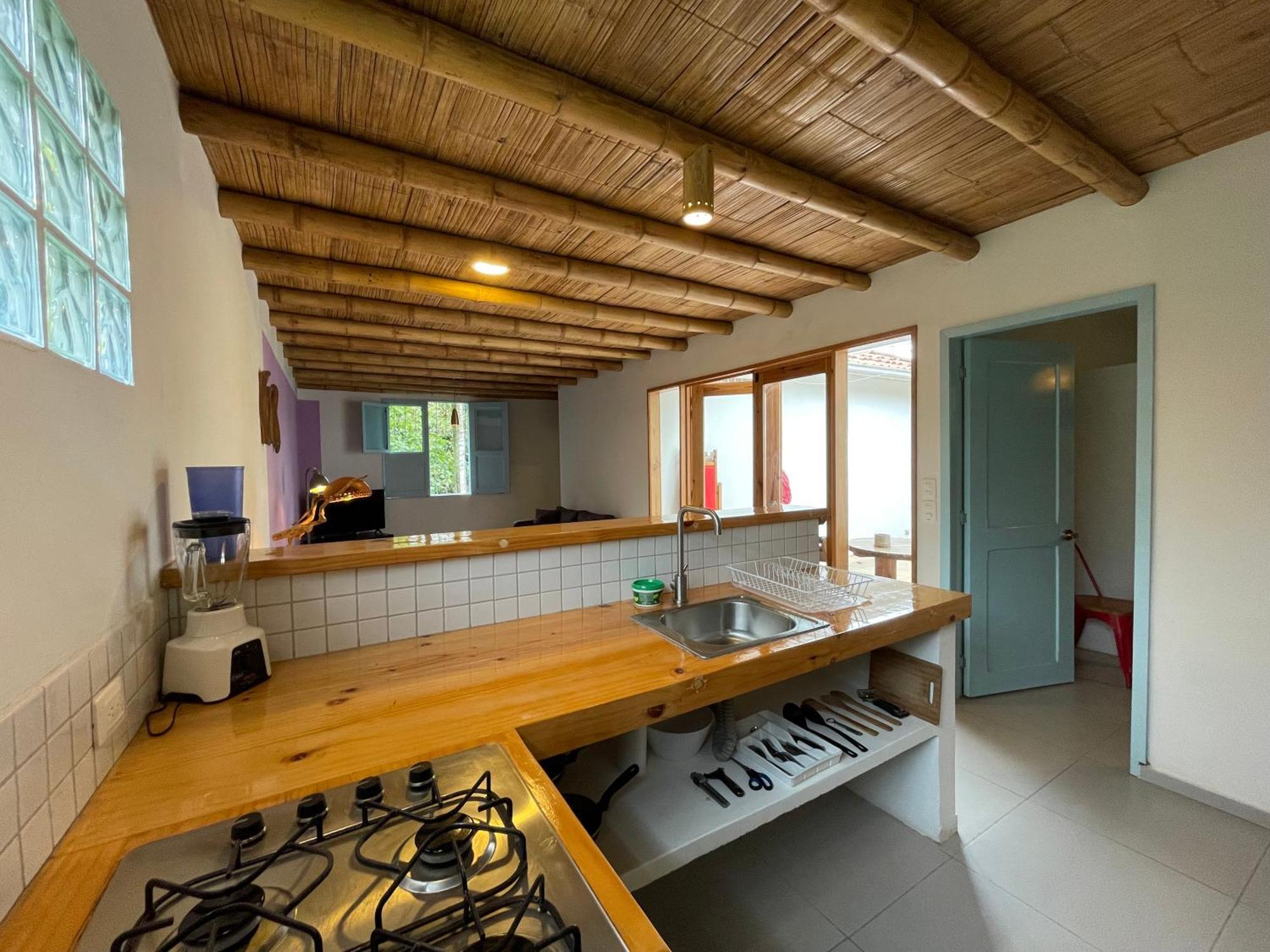 Ferienwohnung Casita Azul Salento Exterior foto